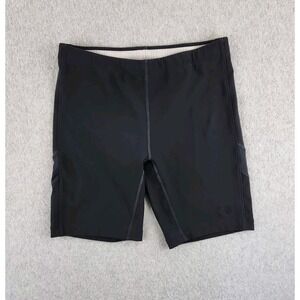 Vtg Moving Comfort Black Bike Shorts Workout Exercise Size Women's Large 12/14